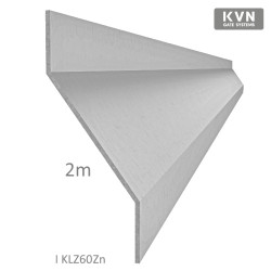 Z-profil lamela 2000mm, pozinkovaný plech Z-profil lamela 2000mm, pozinkovaný plech